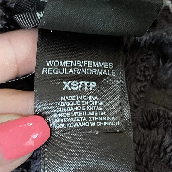 Women's The North Face Size XS Osito Fleece Zip Up Jacket - Picture 8 of 8